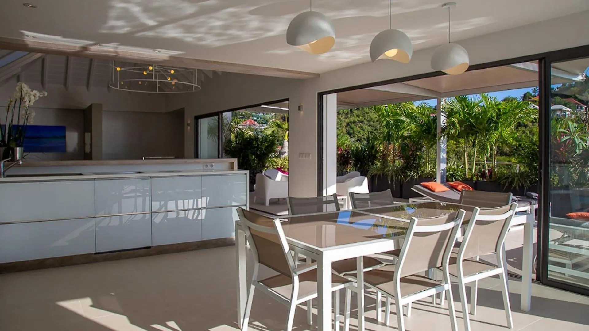 Superb Villa With Refined Decorations St. Barthelemy São Bartolomeu